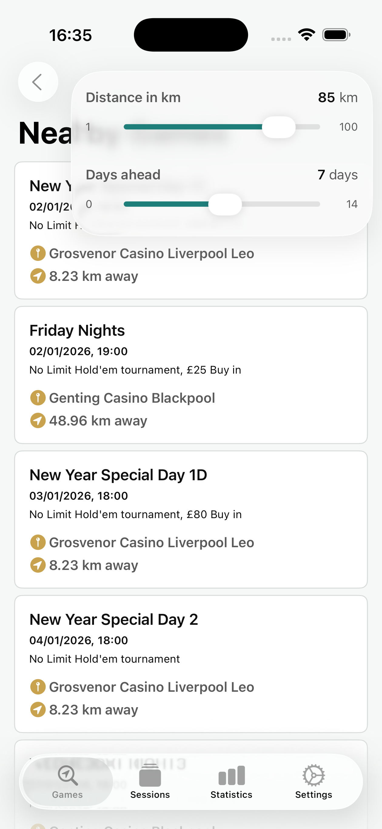 Poker Locker App Screenshot 6